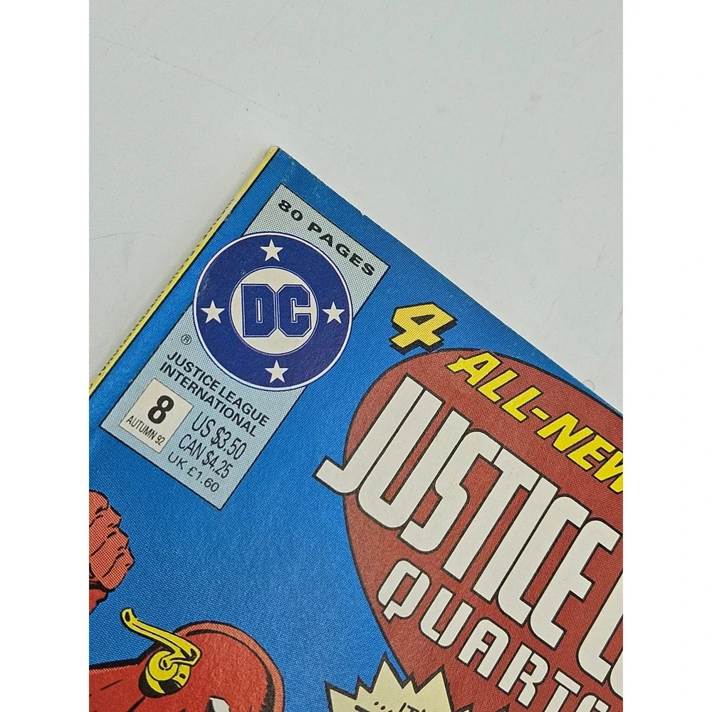Justice League Quarterly Comic Book‎ Autumn 92 Issue 8 DC Comics